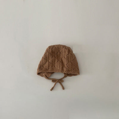 Gorro Tejido Transpirable con Cierre Ajustable para Recién Nacido - Image 8