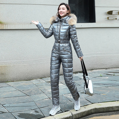 Chaqueta Acolchada Dos Piezas Reductora de Cintura para Mujer - Image 13