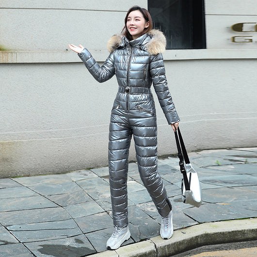 Chaqueta Acolchada Dos Piezas Reductora de Cintura para Mujer - Image 13