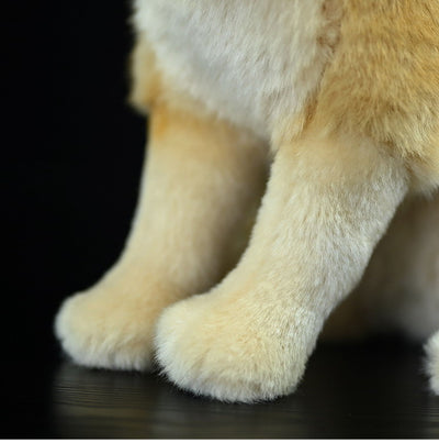 Peluche Zorro de Orejas Grandes - Juguete Realista de Felpa Suave - Image 5