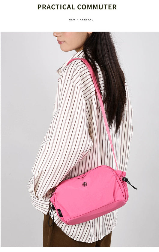 Bolso Bandolera Multicompartimento Nylon Ligero para Mujer - Viajes y Uso Diario - Image 35