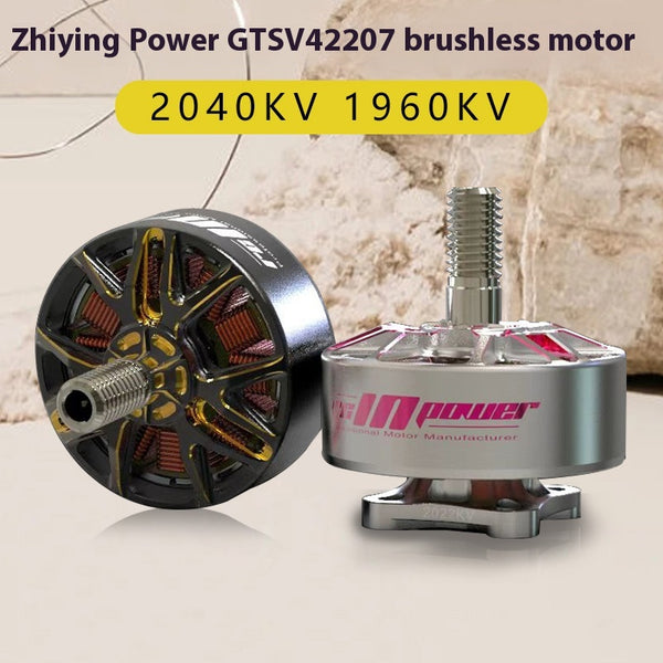 Motor Brushless Racing GTS V4 2207 para Drones FPV de Alto Rendimiento
