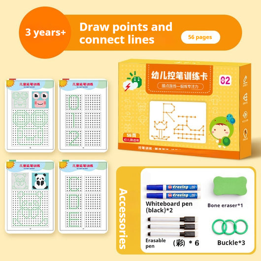 Cuaderno de Control de Escritura Borrables para Preescolar - Image 7