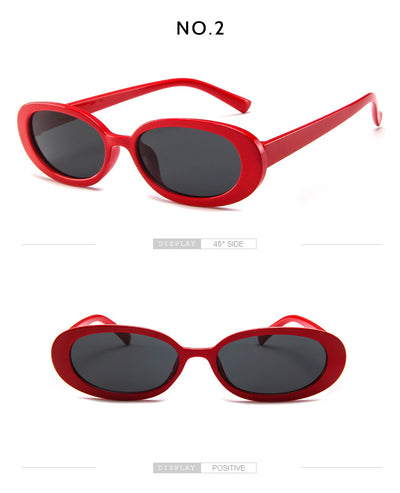 Gafas de Sol Ovaladas Trend Cow Print - Marco Pequeño Estilo Instagram - Image 41