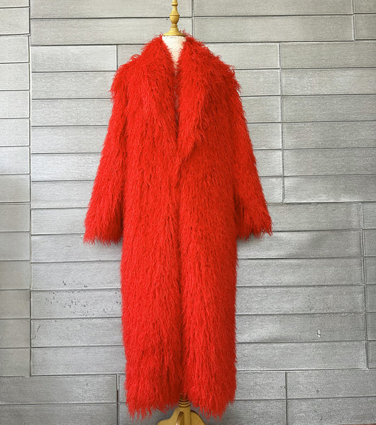 Abrigo de Invierno para Mujer en Cuero con Detalles de Piel - Image 10