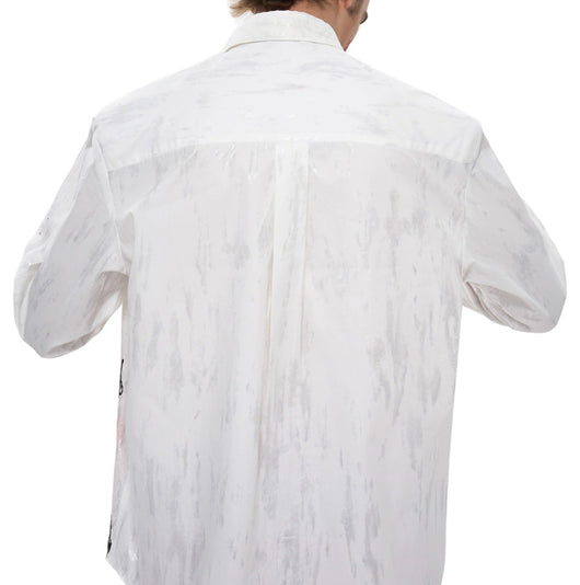 Camisa Acolchada Gothic Otoñal con Bordados en Hombros - Image 4