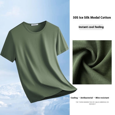 Playera Modal Ice Silk de Manga Corta para Hombre - Tecnología Refrescante - Image 10