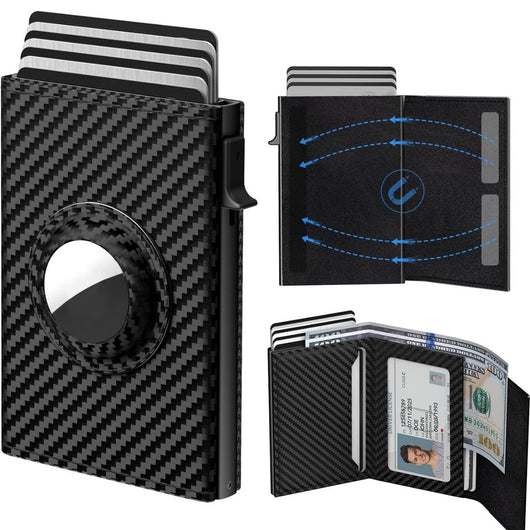 Billetera Inteligente Ultra Delgada con Sujetador de Tarjetas - Image 3