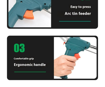 Pistola Soldadora Eléctrica con Termostato y Cinturón de Calentamiento Externo - Image 17