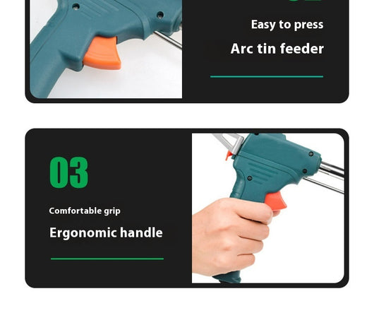 Pistola Soldadora Eléctrica con Termostato y Cinturón de Calentamiento Externo - Image 17