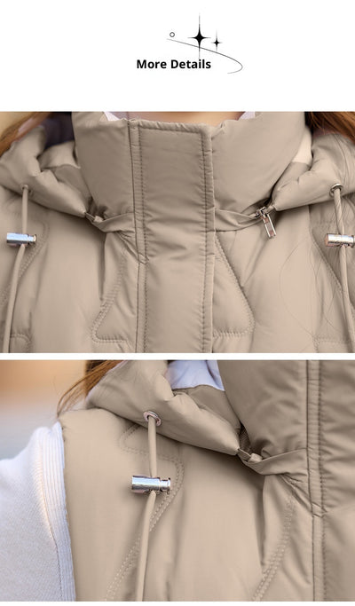 Chaleco Acolchado de Algodón Cálido para Mujer - Image 15