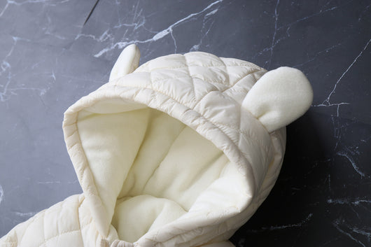 Mameluco Térmico Infantil con Capucha y Forro Polar para Invierno - Image 33