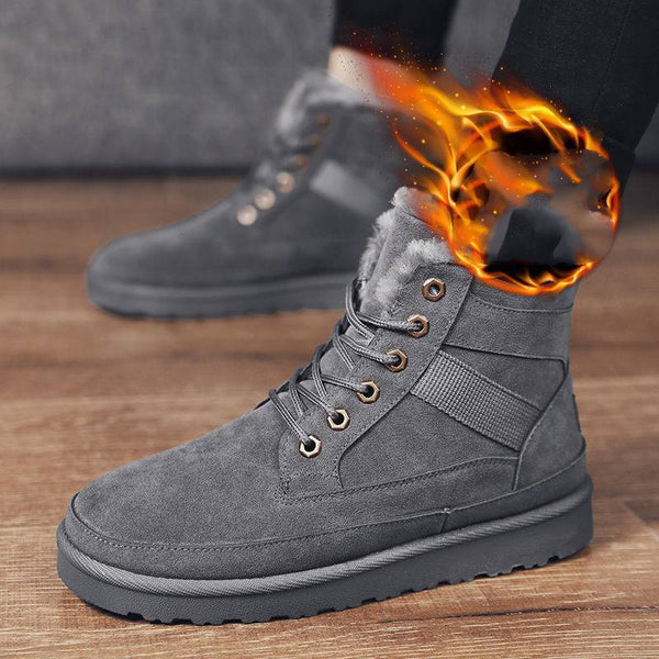 Botas de Nieve Cálidas con Forro Grueso Rhubarb