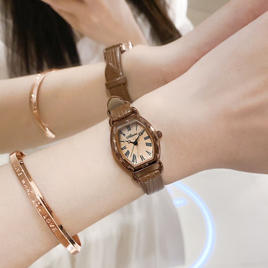 Reloj de Barril Retro Cuarzo para Mujer - Image 2