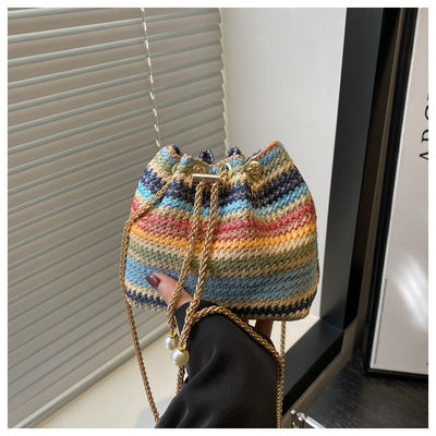 Bolsa de Playa Diamond con Cadena - Bolso Bandolera y Hombro para Mujer - Image 19