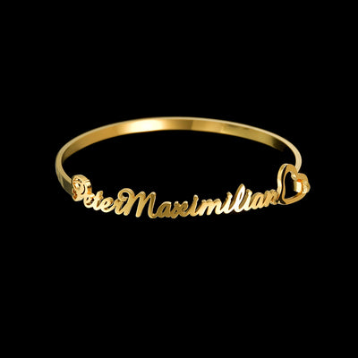 Pulseras de Acero Inoxidable Personalizadas con Diseños Grabados