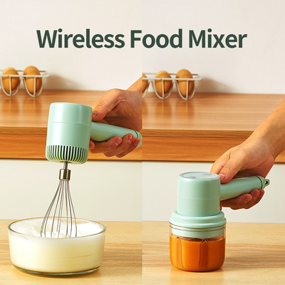 Batidora Eléctrica Inalámbrica Recargable Mini para Repostería