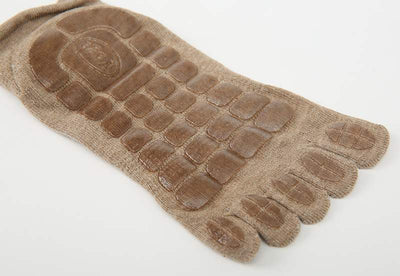 Calcetines de Yoga con Dedos Separados para Hombre - Algodón Antideslizante - Image 12