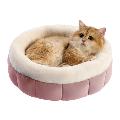 Cama Donut para Perros Pequeños y Gatos - Cómoda Cama Redonda Lavable con Base Antideslizante - Image 3