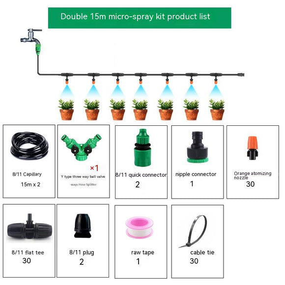 Sistema de Riego por Nebulización para Invernaderos