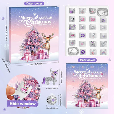 Set de Pulseras y Adornos Navideños DIY para Niñas - Image 9