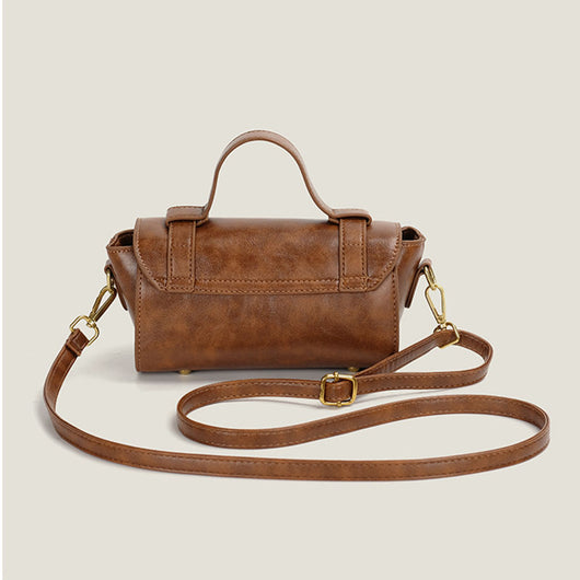 Bolso Redondo Retro con Textura Avanzada - Image 3