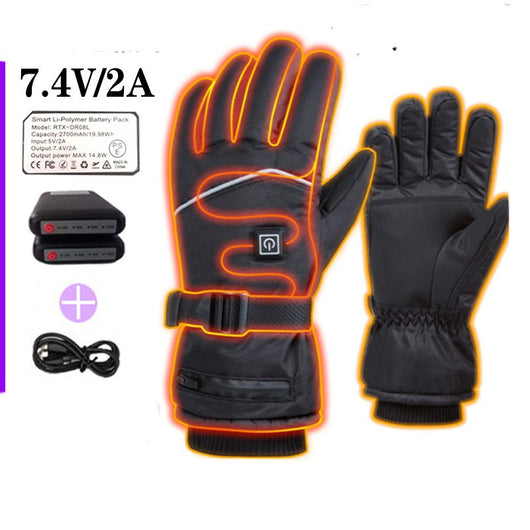 Guantes Térmicos Eléctricos para Ciclismo y Esquí - Image 3