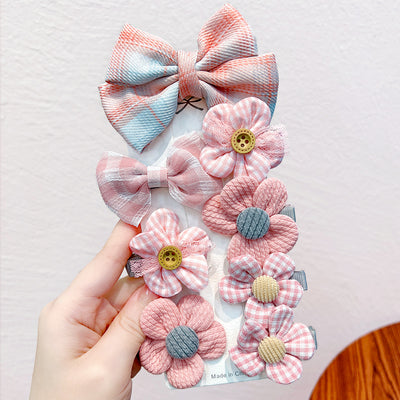 Clip de Cabello con Moño Floral para Niñas - Diseño Princesa Hada - Image 88
