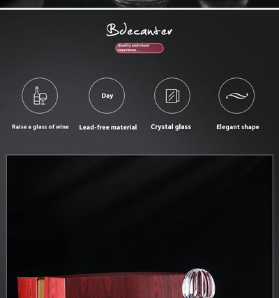Decantador de Vino Tinto en Cristal Premium con Caja de Regalo - Image 23
