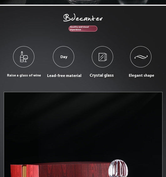 Decantador de Vino Tinto en Cristal Premium con Caja de Regalo - Image 23