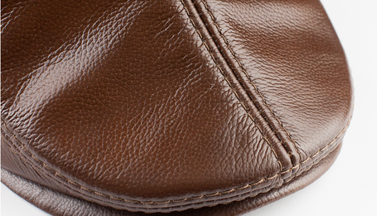 Sombrero de Cuero Genuino para Hombre - Abrigo Invernal Premium - Image 15