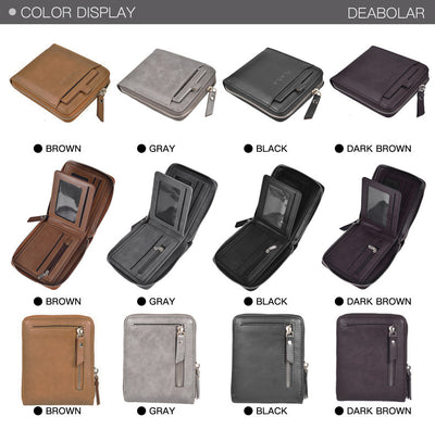 Billetera Retro Multitarjeta con Cierre - Image 10