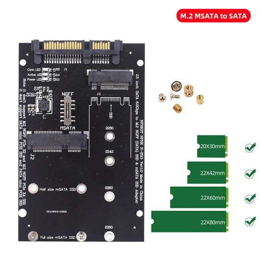 Adaptador Convertidor SATA3 a M.2 NGFF - Tarjeta de Expansión SSD - Image 3