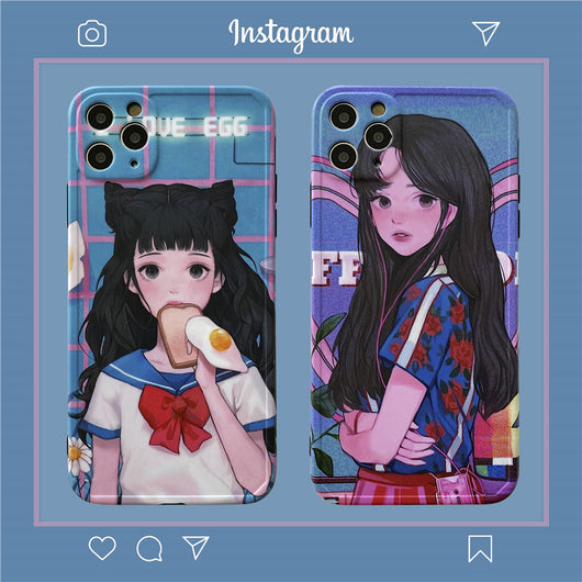 Funda para Celular Manga Anime Chica Japonesa - Image 6