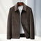 Men's Mature Lapel Casual Jacket