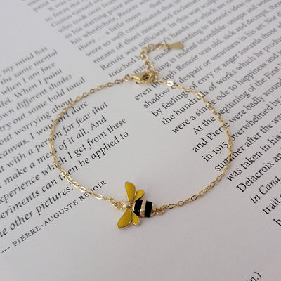 Pulsera Dorada de Abeja Adorable para Mujer - Image 3
