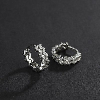 Aretes de Plata 925 Diseño Trenza Retorcida - Elegancia Minimalista - Image 2