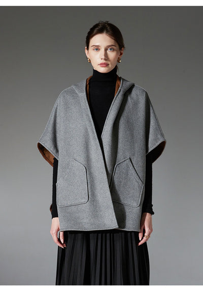 Chal de Lana Cashmere en Colores Puros - Image 9