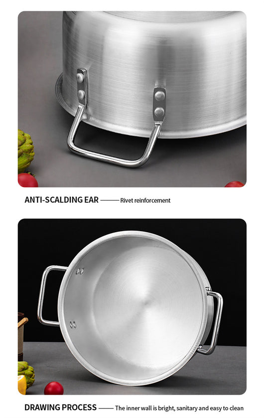 Juego de Ollas de Aluminio 7 Piezas - Batería de Cocina Profesional - Image 11