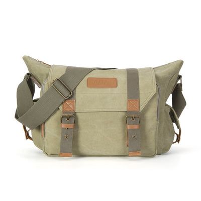 Bolsa de Cámara Canvas para Aventuras - Diseño Cruzado Versátil - Image 16