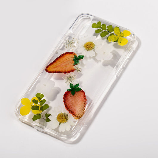 Funda Protectora Transparente Fresa con Diseño Epoxy Antiimpactos - Image 5