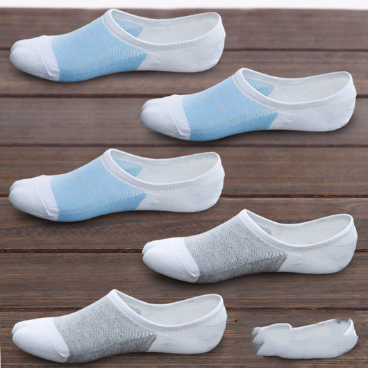 Calcetines Invisibles para Hombre de Algodón Puro - Cortos y Transpirables - Image 4
