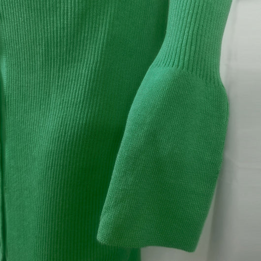 Vestido Elegante con Cuello Solapa y Mangas Acampanadas - Image 14