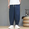Pantalones Cortos de Verano Hombre - Seda de Hielo Ligeros Pierna Ancha