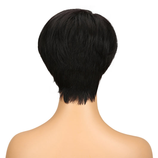 Peluca Corta de Cabello Liso Europeo - Bobo Head - Image 6