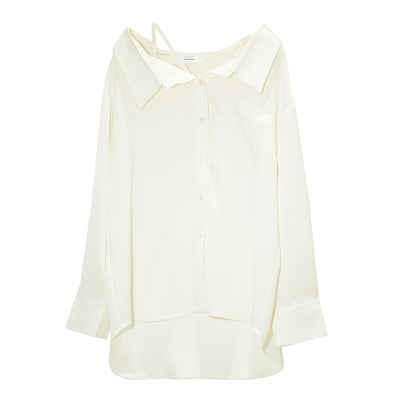 Blusa Asimétrica con Tirante al Hombro - Diseño Exclusivo para Mujer - Image 4