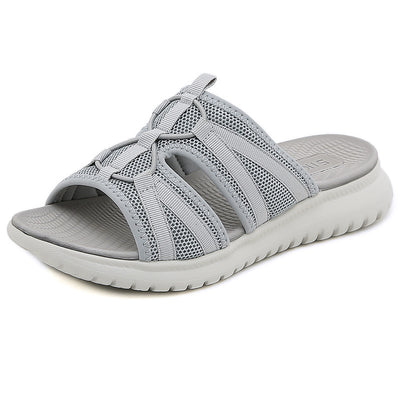 Sandalias Cómodas para Mujer Sports MD - Tallas Grandes Color Puro - Image 6