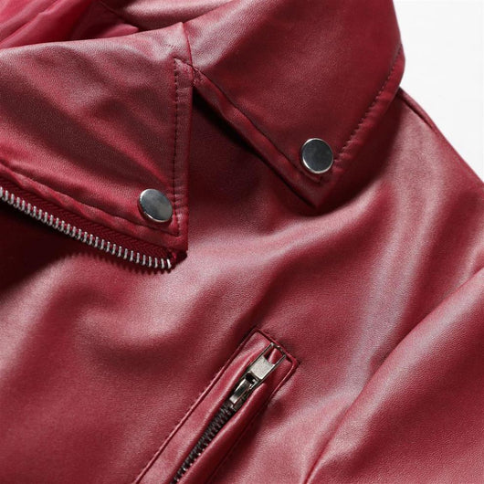 Ropa de Cuero Casual para Tallas Grandes - Image 17
