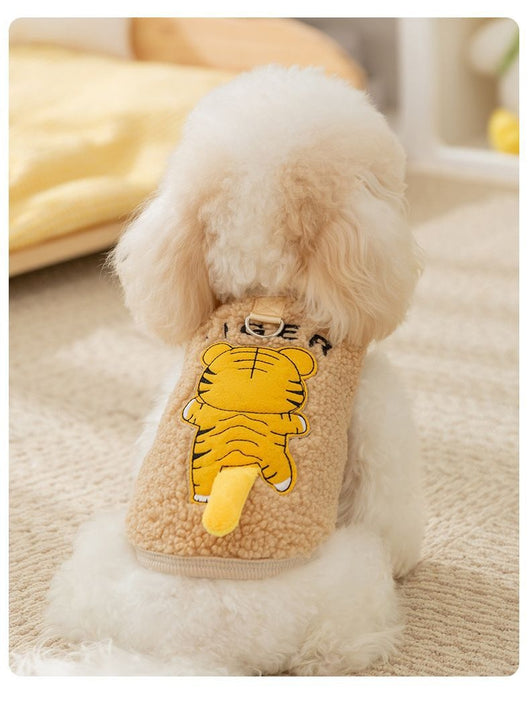 Chaleco Térmico para Mascotas con Forro Polar - Abrigo Grueso Invierno - Image 14