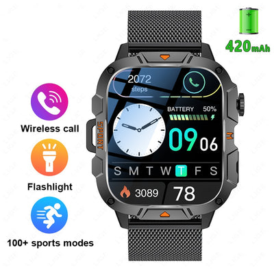 Reloj Inteligente Deportivo con Pantalla Grande y Monitor de Frecuencia Cardíaca - Image 10